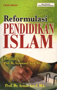 Image of Reformulasi Pendidikan Islam